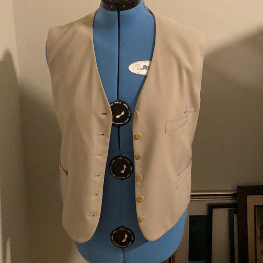 Georgio Armani tan vest